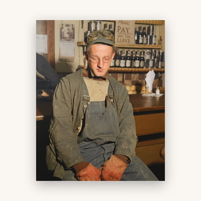 An 8 by 10 lustre photo print